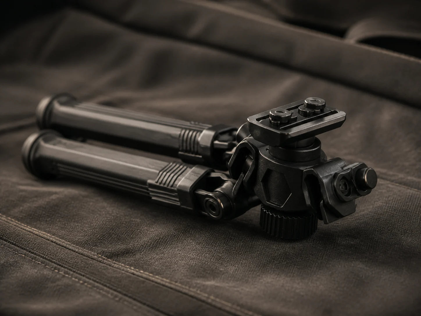 Close detail of a RETACKIT bipod stability system