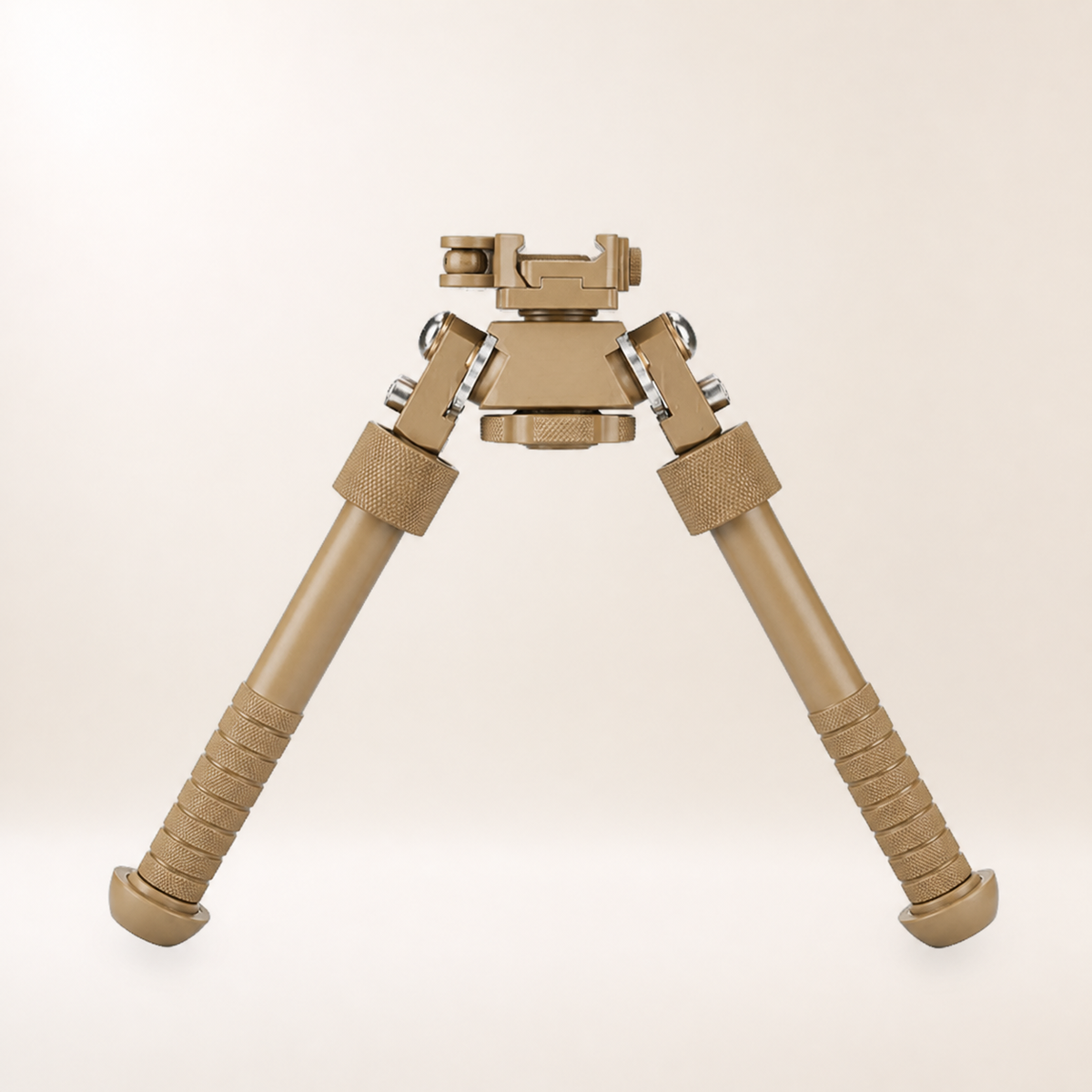 RETACKIT Adjustable Picatinny / Weaver Tactical Bipod — FDE front