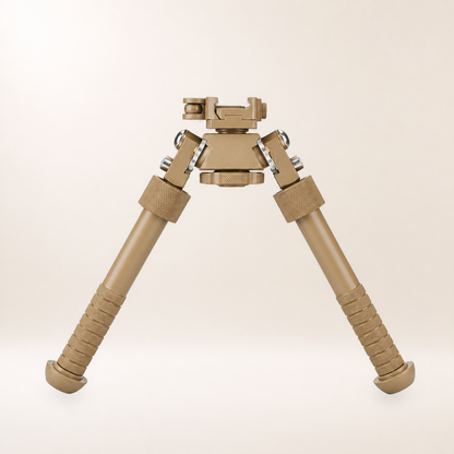 RETACKIT Adjustable Picatinny / Weaver Tactical Bipod — FDE front