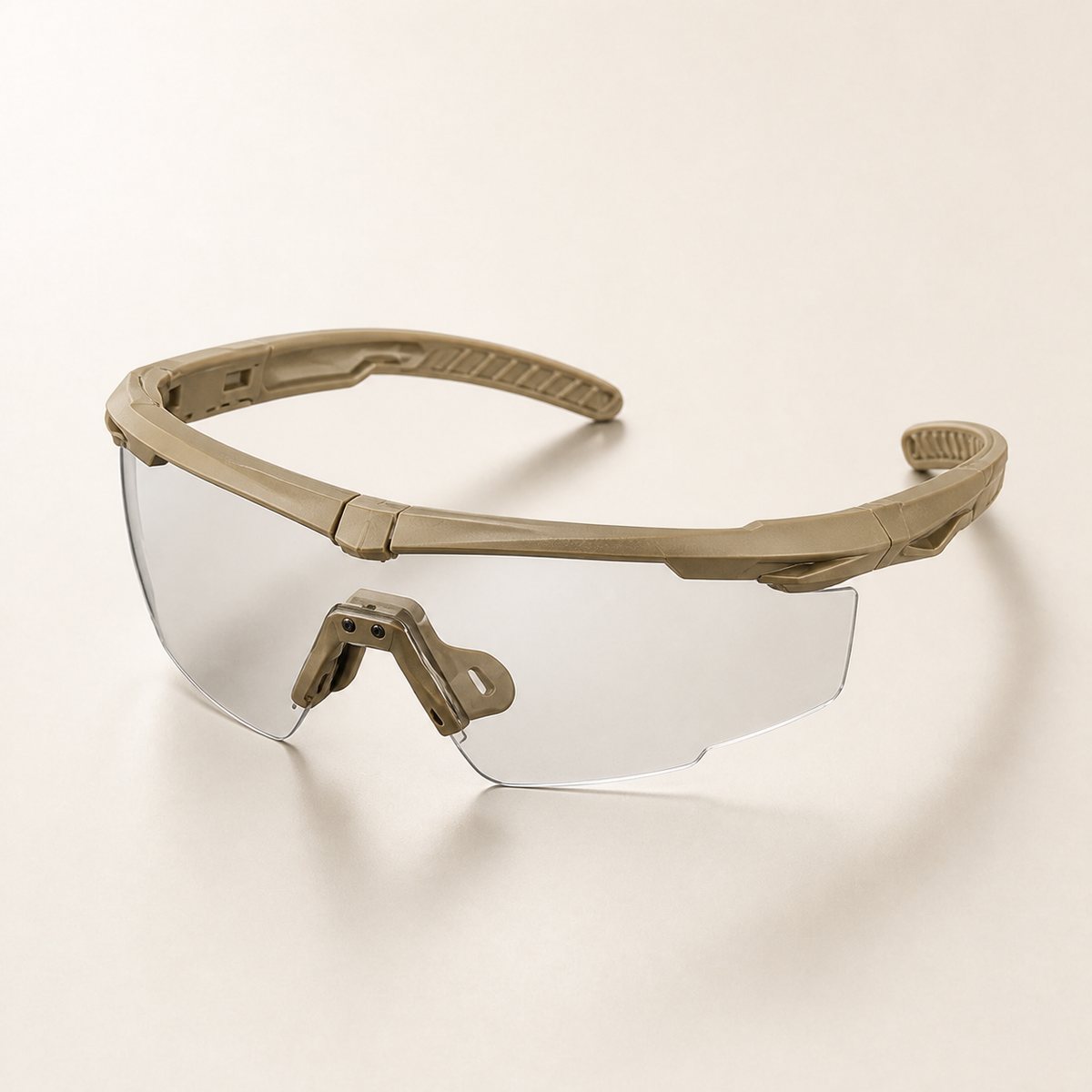 RETACKIT Tactical Ballistic Goggles Pro — ballistic goggles fde three quarter