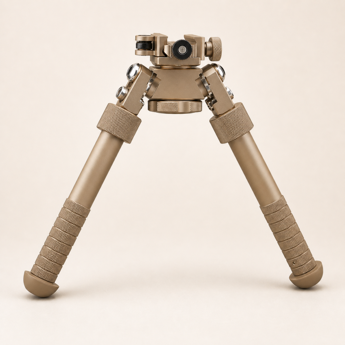 RETACKIT Adjustable Picatinny / Weaver Tactical Bipod — adjustable bipod fde controls