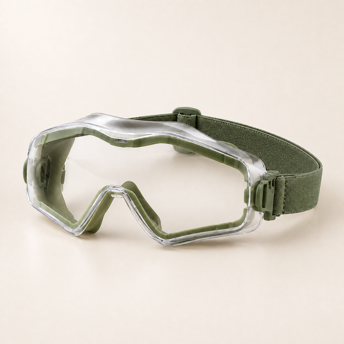RETACKIT Tactical Assault Goggles Pro — assault goggles green three quarter