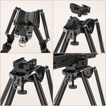 RETACKIT 6–9 Inch Tactical Bipod — mount guide