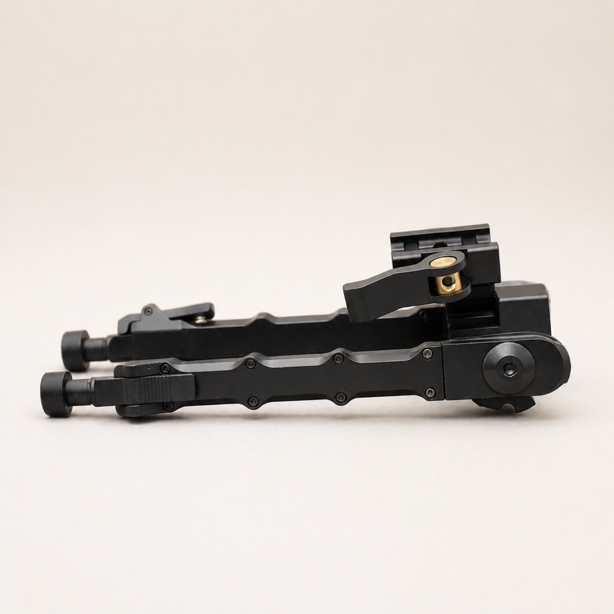 RETACKIT Quick-Detach M1913 Picatinny Tactical Bipod — quick detach bipod mount detail