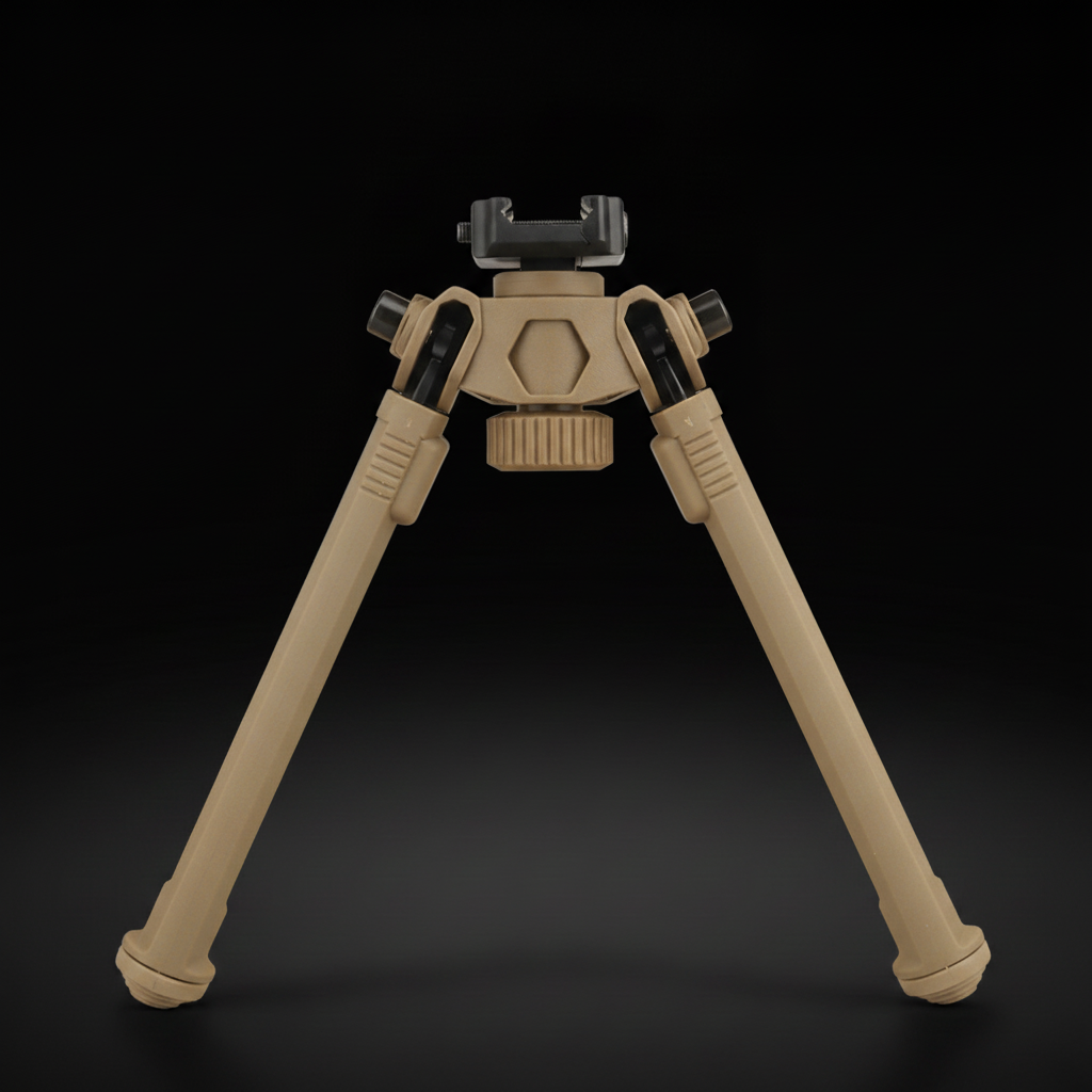 RETACKIT Tactical Bipod Picatinny Rail FDE Tan - Mil-Spec Finish
