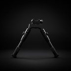 RETACKIT Compact Tactical Bipod Extended V-Position - Low Profile Shooting Stance - Aluminum Alloy Construction
