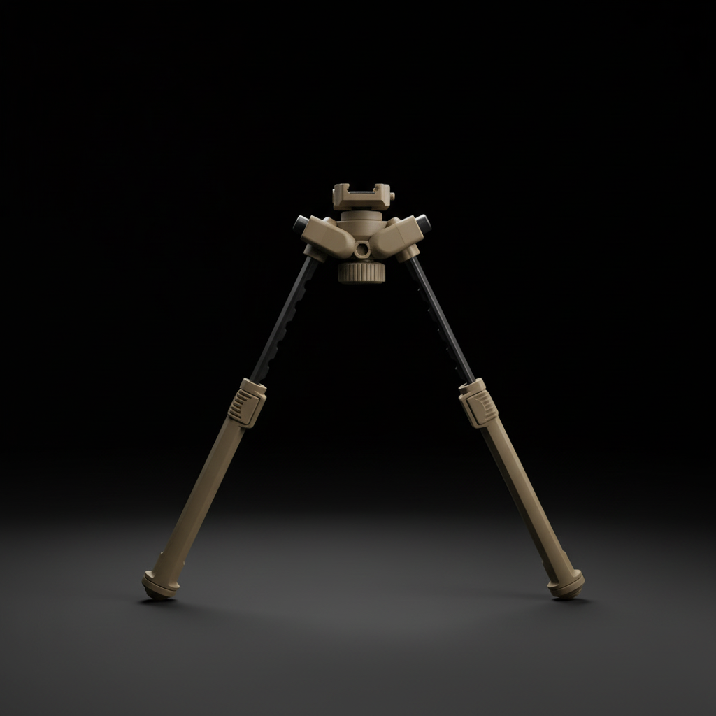 RETACKIT Tactical Bipod Picatinny Rail FDE - Flat Dark Earth Finish